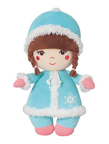 Lot de 2 Peluches Poupée Du Monde Inuit Et Hindoue