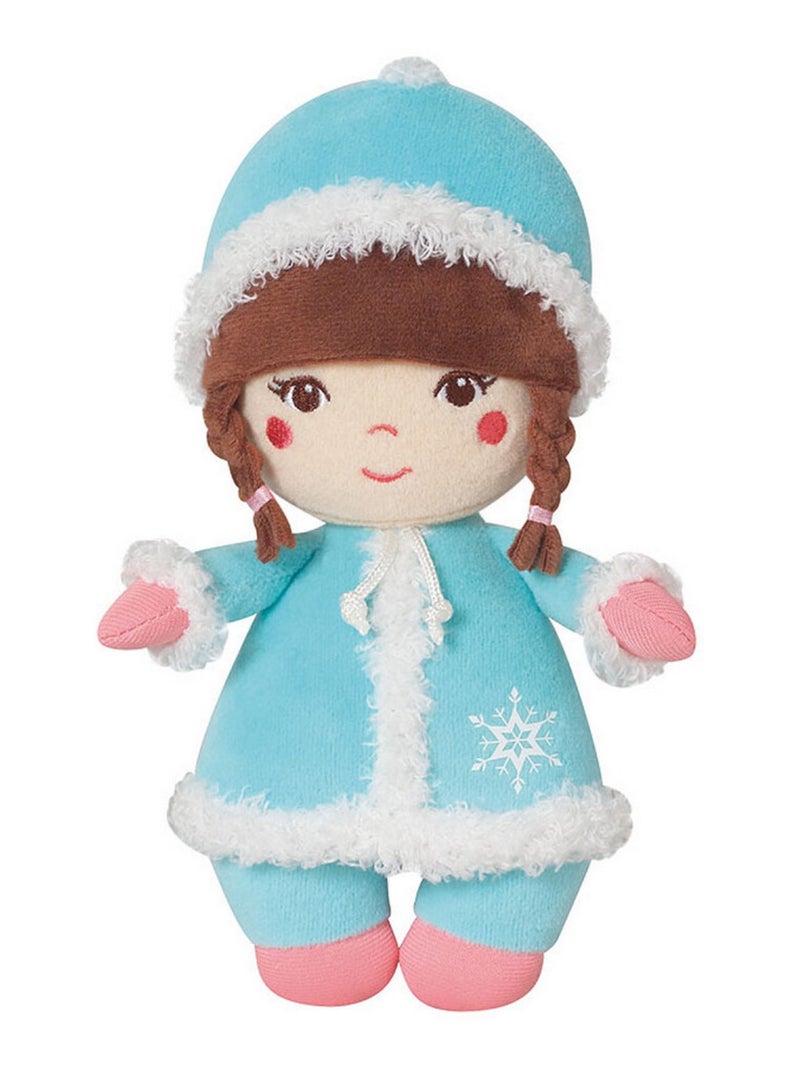 Lot de 2 Peluches Poupée Du Monde Inuit Et Hindoue Multicolore - Kiabi