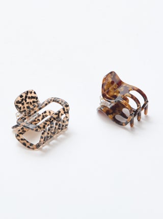 Lot de 2 petites pinces à cheveux