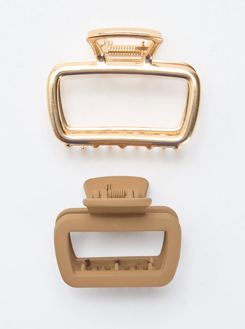 Lot de 2 petites pinces crabe - Kiabi