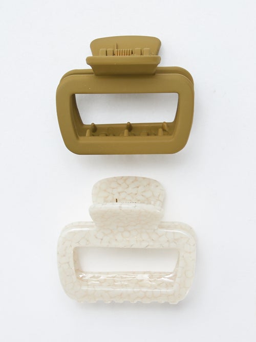 Lot de 2 petites pinces crabe - Kiabi