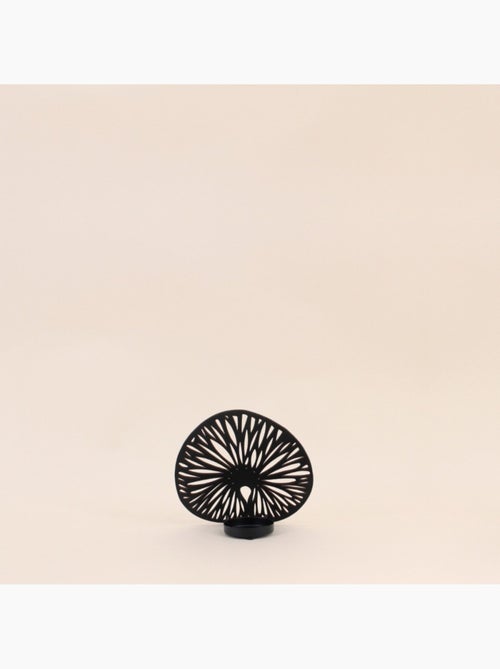 Lot de 2 photophores en métal noir 14cm - Kiabi Lot de 2 photophores en métal noir 14cm - Kiabi