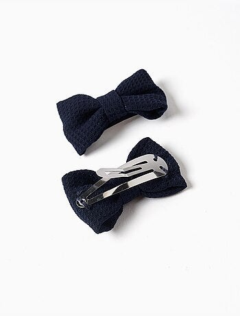 Lot de 2 pinces à cheveux avec nœud