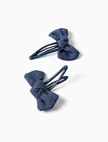 Lot de 2 pinces à cheveux avec nœuds