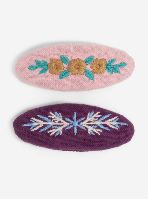 Lot de 2 pinces clic-clac - Kiabi
