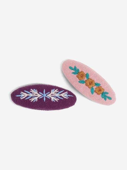 Lot de 2 pinces clic-clac - Kiabi