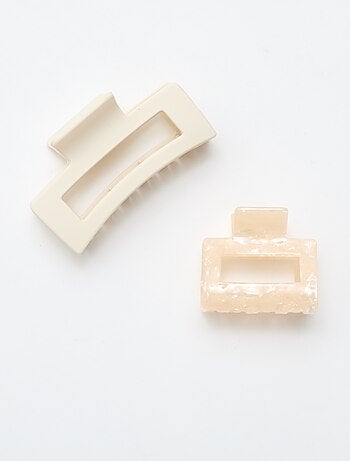 Lot de 2 pinces crabe