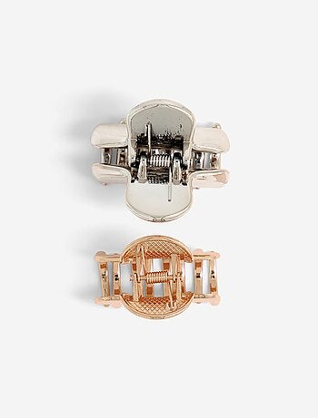 Lot de 2 pinces crabe