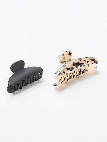 Lot de 2 pinces crabe
