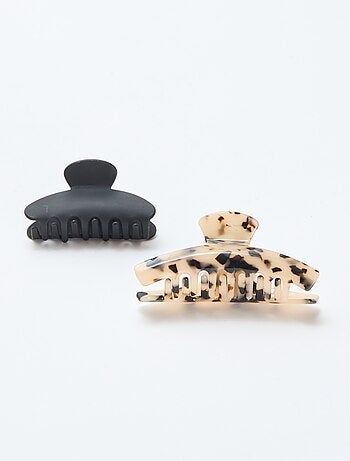 Lot de 2 pinces crabe