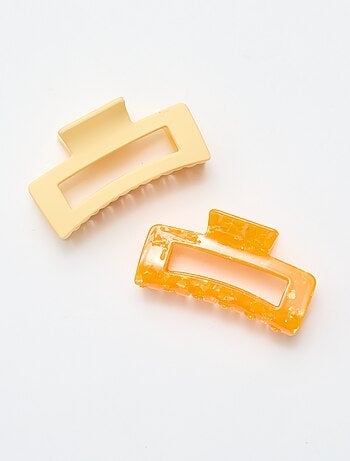 Lot de 2 pinces crabe