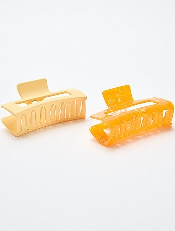 Lot de 2 pinces crabe