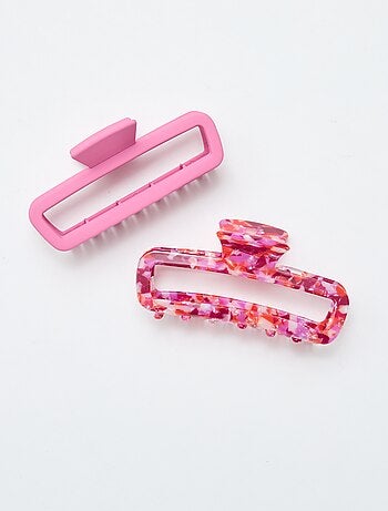 Lot de 2 pinces crabe