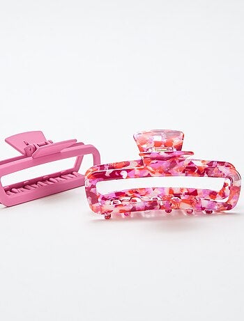 Lot de 2 pinces crabe