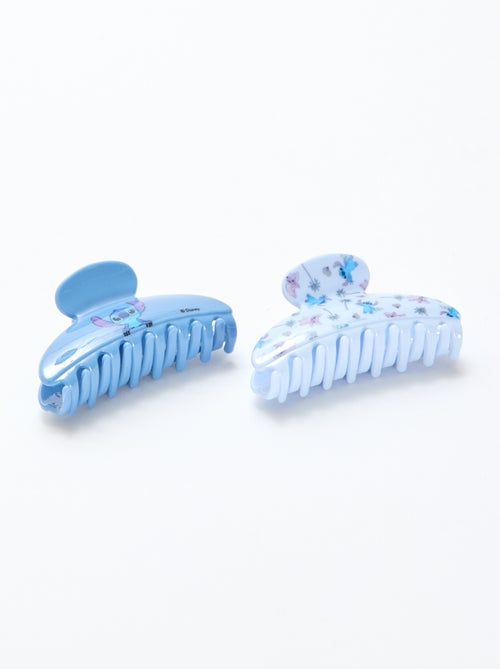 Lot de 2 pinces crabe 'Stitch' - Kiabi