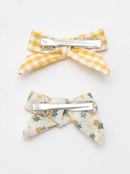 Lot de 2 pinces croco à noeuds - Kiabi