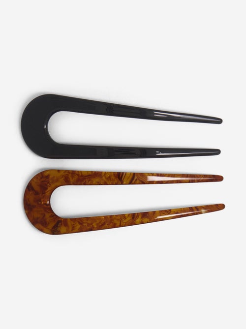 Lot de 2 piques à chignons - Kiabi