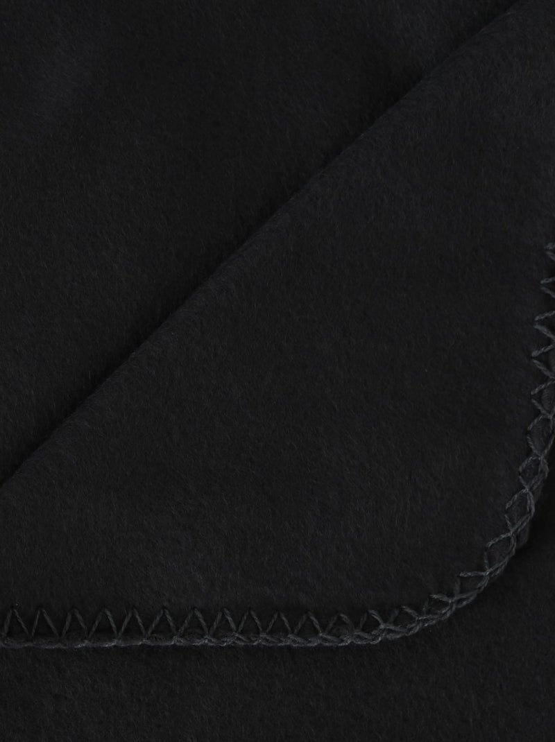 Lot de 2 plaids en polyester POLAR Noir - Kiabi