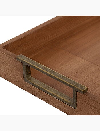 Lot de 2 plateaux rectangulaires SAEL