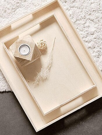 Lot de 2 plateaux SIMPLICITY