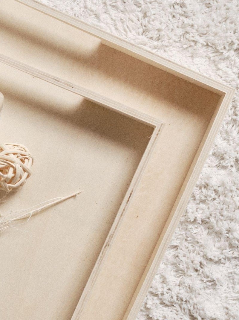 Lot de 2 plateaux SIMPLICITY Beige - Kiabi