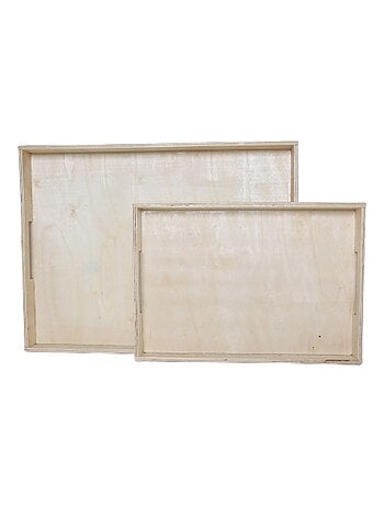 Lot de 2 plateaux 'SIMPLICITY' 'TODAY' - Kiabi