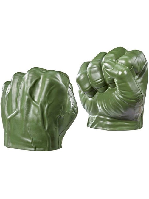 Lot de 2 poings en mousse verts - déguisement enfant - hasbro marvel hulk - Kiabi