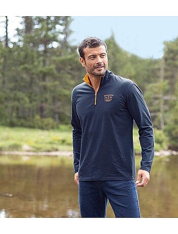Lot de 2 Polos Col Zippé - ATLAS FOR MEN