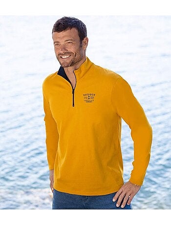 Lot de 2 Polos Col Zippé - ATLAS FOR MEN