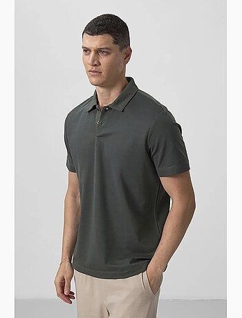 Lot de 2 polos coton élasthanne tommy