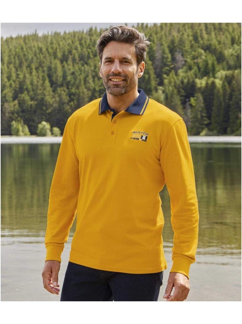 Lot de 2 polos maille piquée winter  - atlas for men - Kiabi