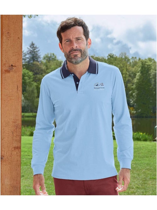 Lot de 2 Polos Mountain   - ATLAS FOR MEN - Kiabi