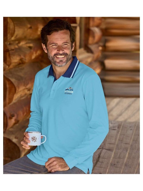 Lot de 2 Polos Outdoor   - ATLAS FOR MEN - Kiabi