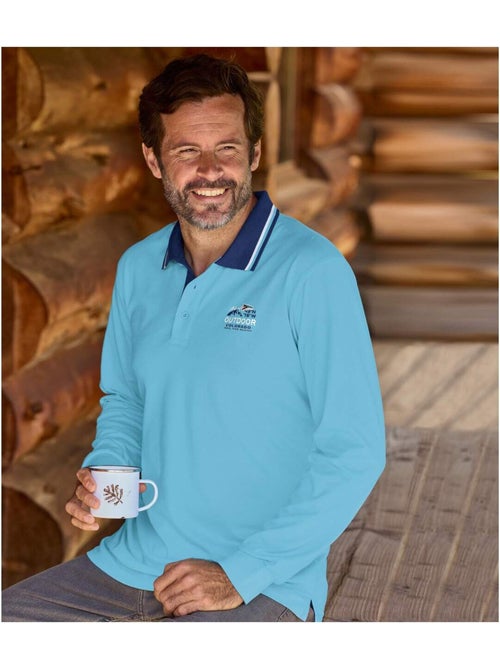Lot de 2 polos outdoor - atlas for men - Kiabi Lot de 2 polos outdoor - atlas for men - Kiabi