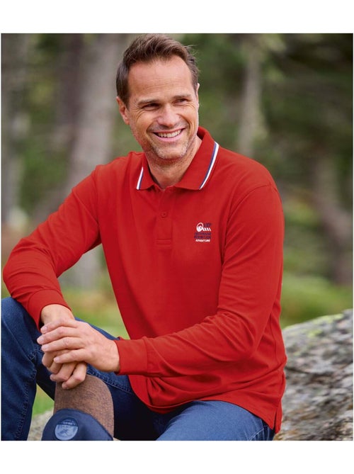 Lot de 2 Polos Piqués Authentiques   - ATLAS FOR MEN - Kiabi