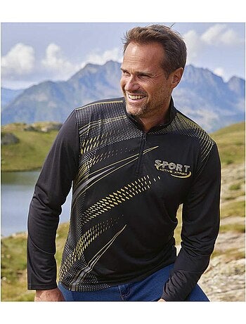 Lot de 2 Polos Sport Col Zippé - ATLAS FOR MEN