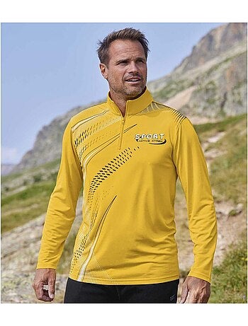 Lot de 2 Polos Sport Col Zippé - ATLAS FOR MEN