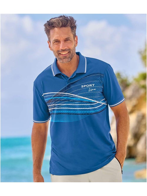 Lot de 2 polos sport line - atlas for men - Kiabi Lot de 2 polos sport line - atlas for men - Kiabi