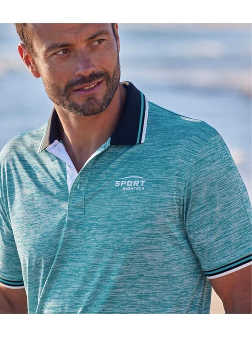 Lot de 2 Polos Sportswear   - ATLAS FOR MEN - Kiabi