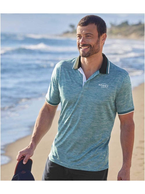 Lot de 2 Polos Sportswear   - ATLAS FOR MEN - Kiabi