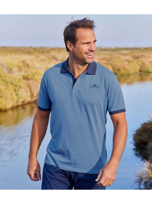 Lot de 2 Polos Wildlands  - ATLAS FOR MEN - Kiabi