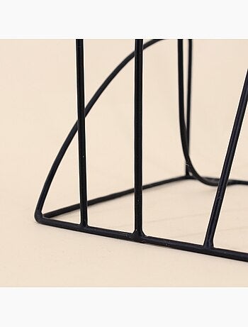 Lot de 2 porte documents en métal noir