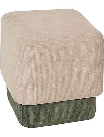 Lot de 2 poufs empilables DOKI