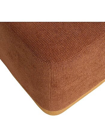 Lot de 2 poufs empilables en tissu DOKI