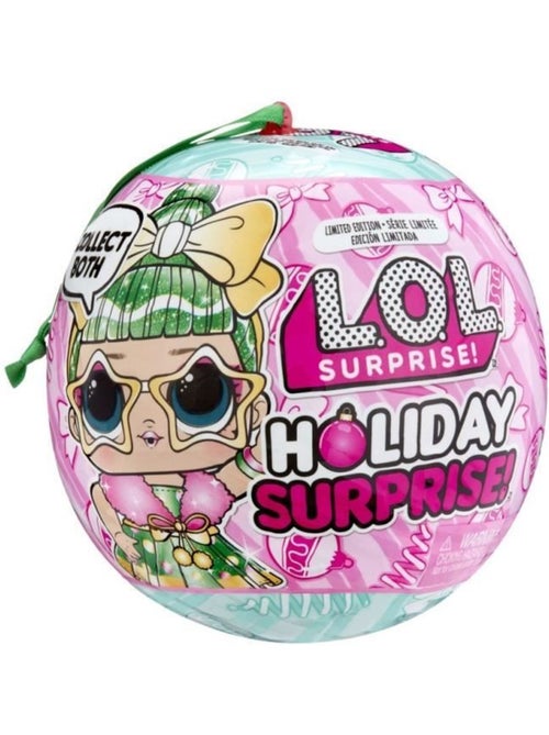 Lot de 2 poupées à collectionner - modèles aléatoires noël - l.o.l. Surprise! - Kiabi