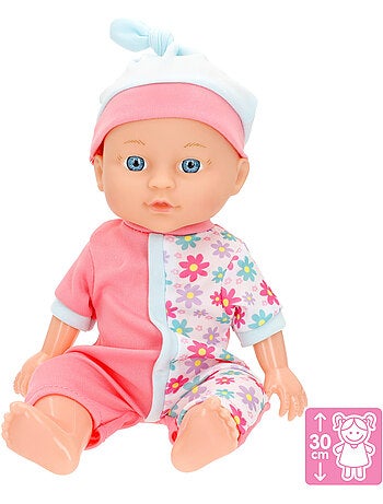 Lot de 2 poupées bébé 30 cm avec accessoires colorbaby's