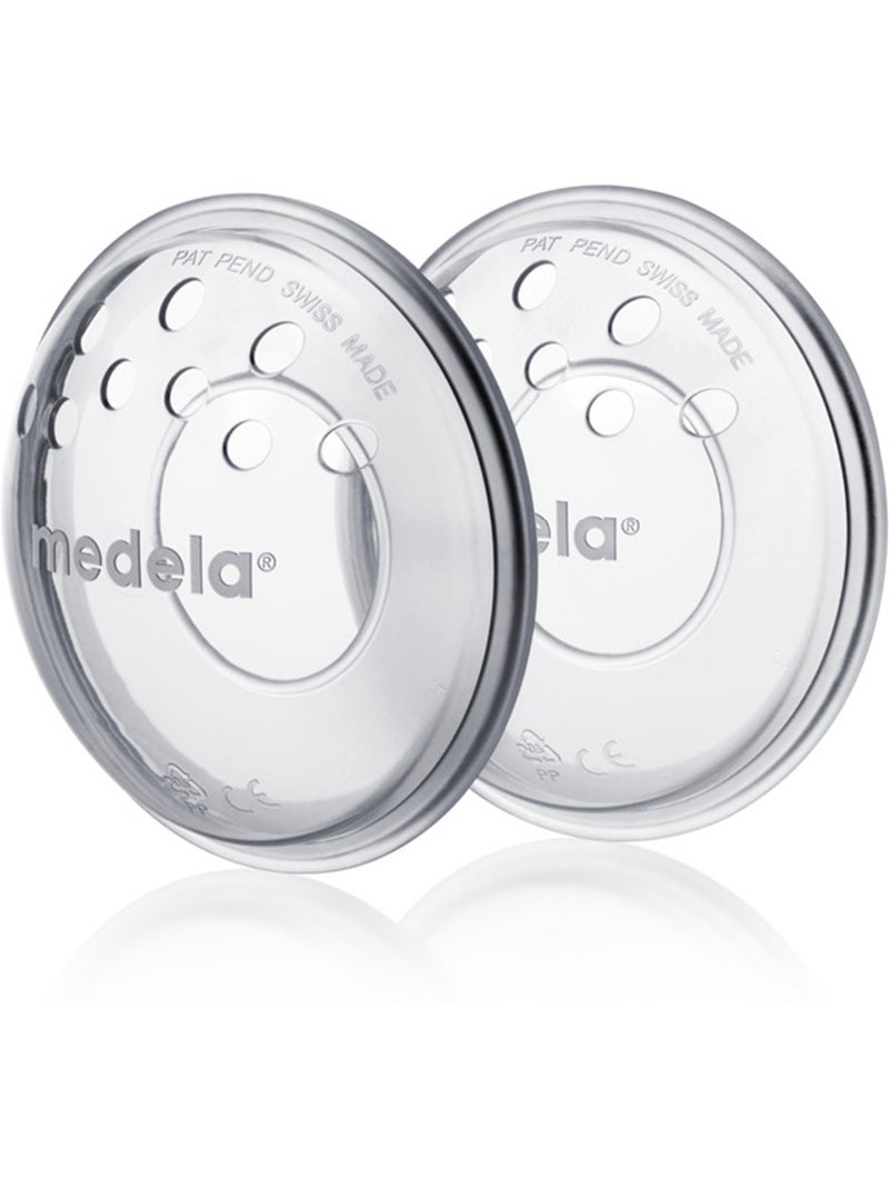 Lot de 2 protège-mamelons Medela - Allaitement sans douleur Transparent - Kiabi