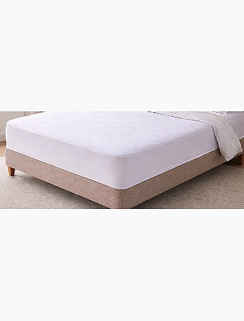 Lot de 2 Protège matelas, en coton, imperméable, bonnet 30 cm