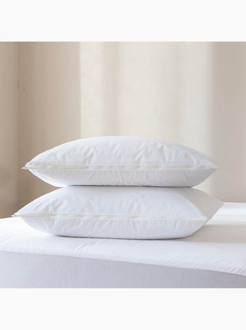 Lot de 2 protège oreillers bouclette imperméable - Terre de Nuit - Kiabi