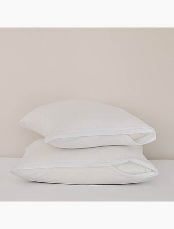 Lot de 2 protège oreillers Tencel Mesh - DUNLOPILLO